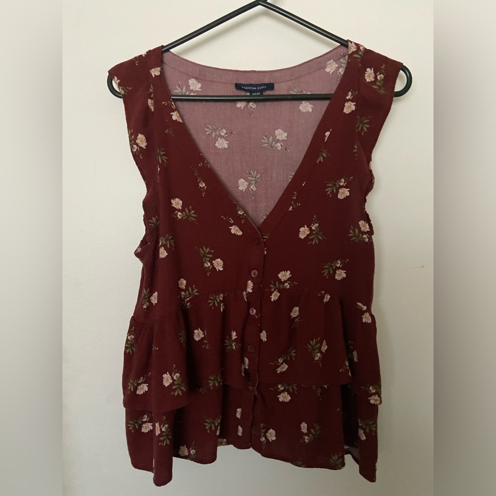 American eagle babydoll Blouse